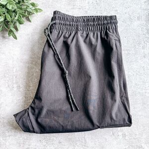 Burnside Black Cargo Athletic Jogger Size Large